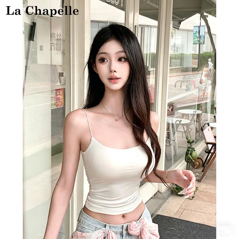 Lachapelle Women s Built-in Bra Camisole Top S