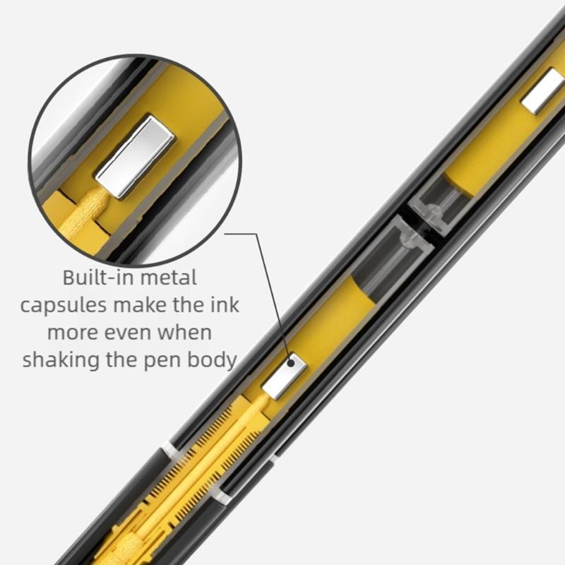 Double Ended Acrylic Marker Metallic Paint Pen for Painting On Paper Wood Fabric Metal Stone Card Making Scrapbooking