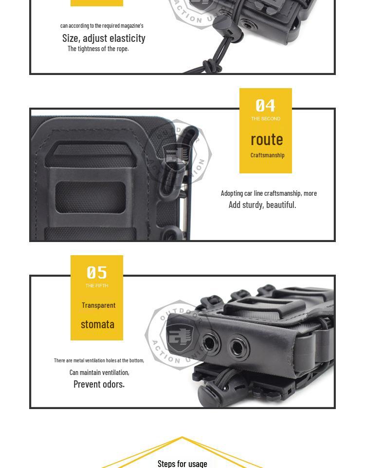 Scorpion Softshell Jacket with Universal Tactical Quick-Draw Pouch & Molle Holster, 5.56/7.62 Compatible.
