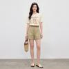 Women's High-Waisted A-Line Casual Shorts