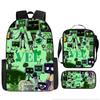 Dandy'S World Student School Bag Dandy'S World Cartoon Cute Backpack Three-Piece Set Satchel Bag Pencil Case