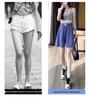 Women's Pink Wide-Leg Summer Sport Shorts, Loose Fit, Mid-Length, Casual Five-Point Pants, 2025 Hot Style