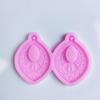 1PC Heart Star Flower Shape Resin Craft Silicone Mold Pendant Mould Earrings Moulds for Unique Necklace and Earring