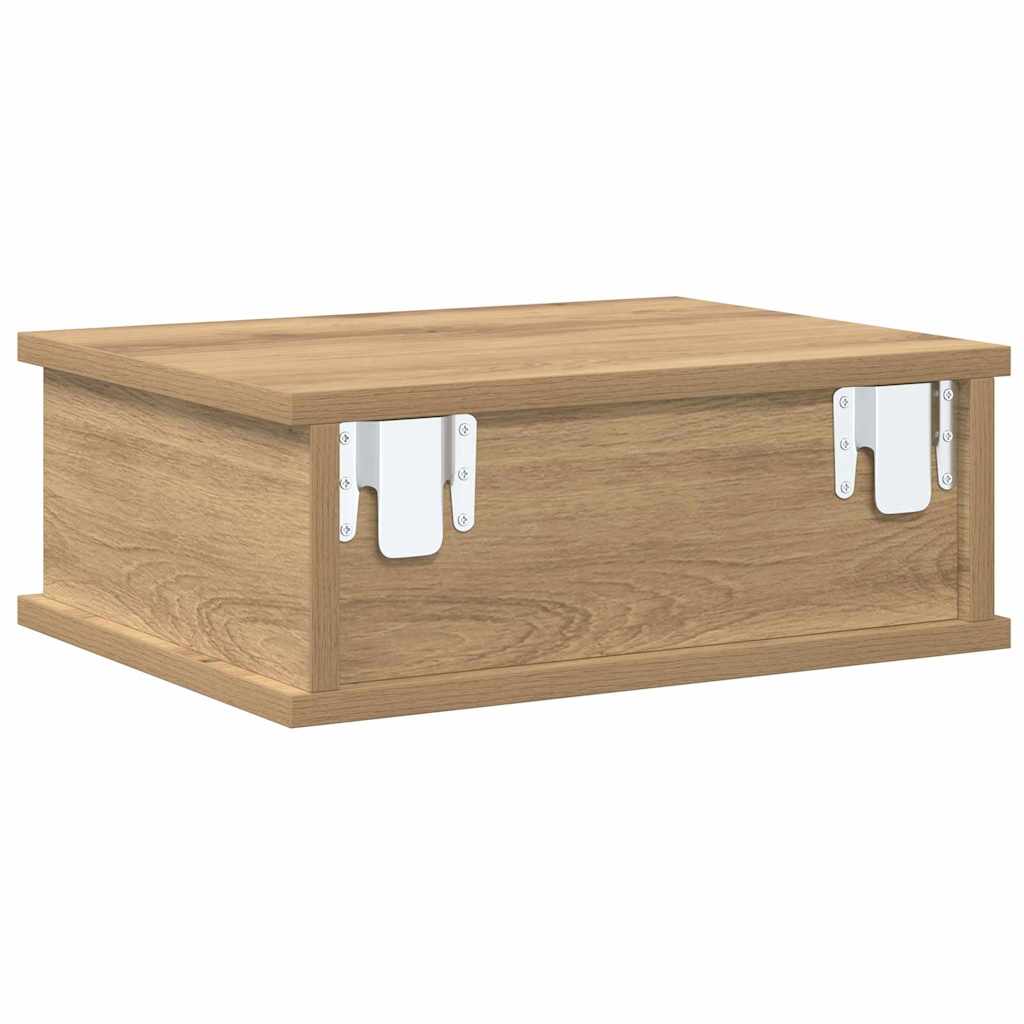 Nightstand 2 pcs Artisan Oak 40 x 31 x 15 cm engineered wood