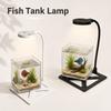 Waterproof Fish Tank Lamp Rotation Plants Grow Lamp Clip-on Aquarium Lamp  Home Decorations