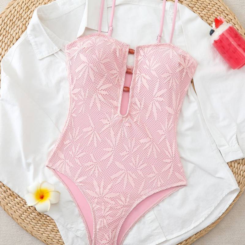 Bohemian Summer Swimsuit With Polyester Fabric For Water Sports And Beachwear