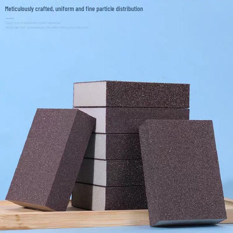 Sponge Sanding Block for Woodworking, Furniture, Paint Removal, Wall Putty, Polishing, and Car Sandpaper