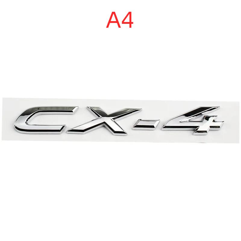 Car ABS Rear Trunk Words Letters Logo Badge Emblem Decals Sticker