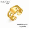 Fashion Stainless Steel Open Ring Dragonfly Irregular Geometric Finger Rings Women Jewelry Wedding Gift Wholesale