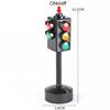 Mini Traffic Signs Road Light Block with Sound LED Children Safety Education Toy