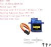 2Pcs Micro Servo Motor 9G for RC Helicopter Airplane Boat Robot – Compatible with Arduino Raspberry Pi – Precise Control, Blue