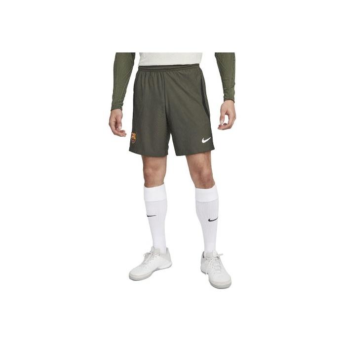 

Найк ФК. Футбольные шорты Barcelona Strike Elite с рисунком в виде значка Color Block, мужские шорты оливково-зеленого цвета DX2963-355 S