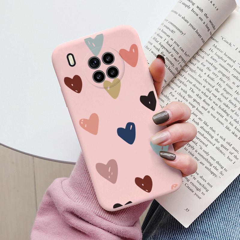 Flowers Funda For Honor 50 Lite Capa Phone Case Soft Silicone Leopard Print Cute Cat Bear Back Cover Shockproof For Honor 90 200