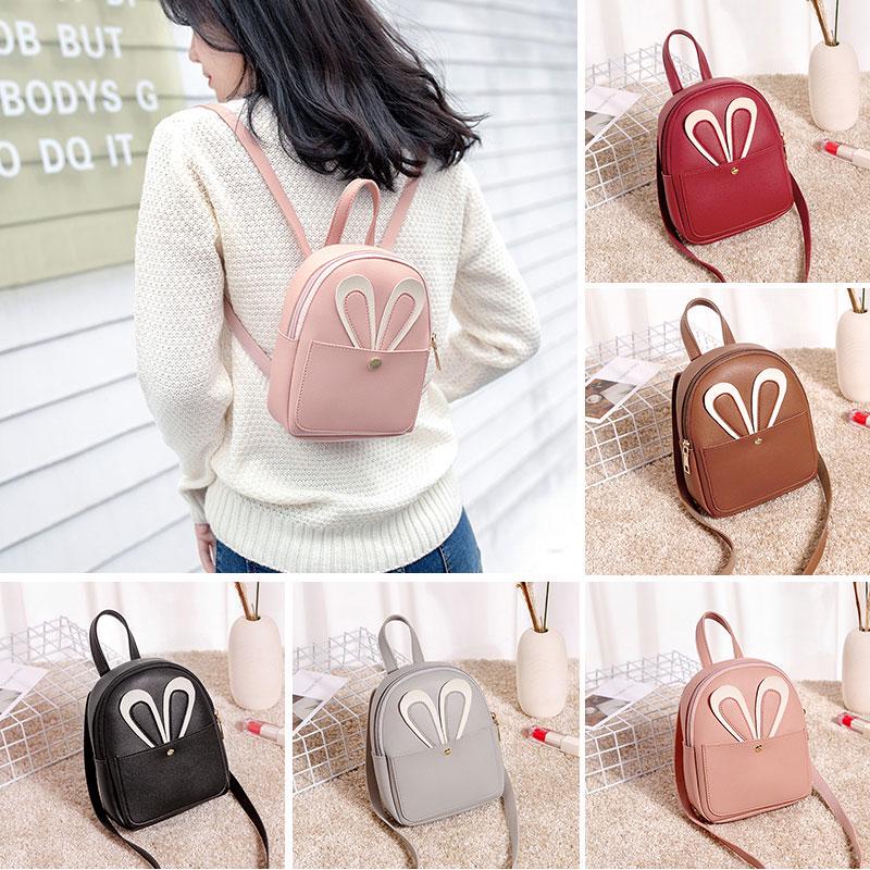 Moda Ragazze Mini Zaino Spalla Borsa Coniglio Orecchio Decorato Borsa  Scuola Ufficio acquista in modo economico — spedizione gratuita, recensioni  reali con foto — Joom