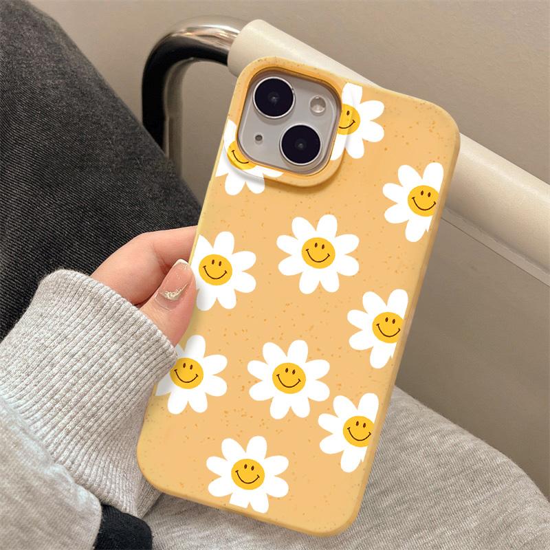 

Чехлы для мобильных телефонов iPhone 11 13 XR 15 Pro Max 12 14 Pro Max Чехол для iPhone 16 7 Plus 8 Plus XS Max Разлагаемые и экологически чистые iPhone 11 жёлтый