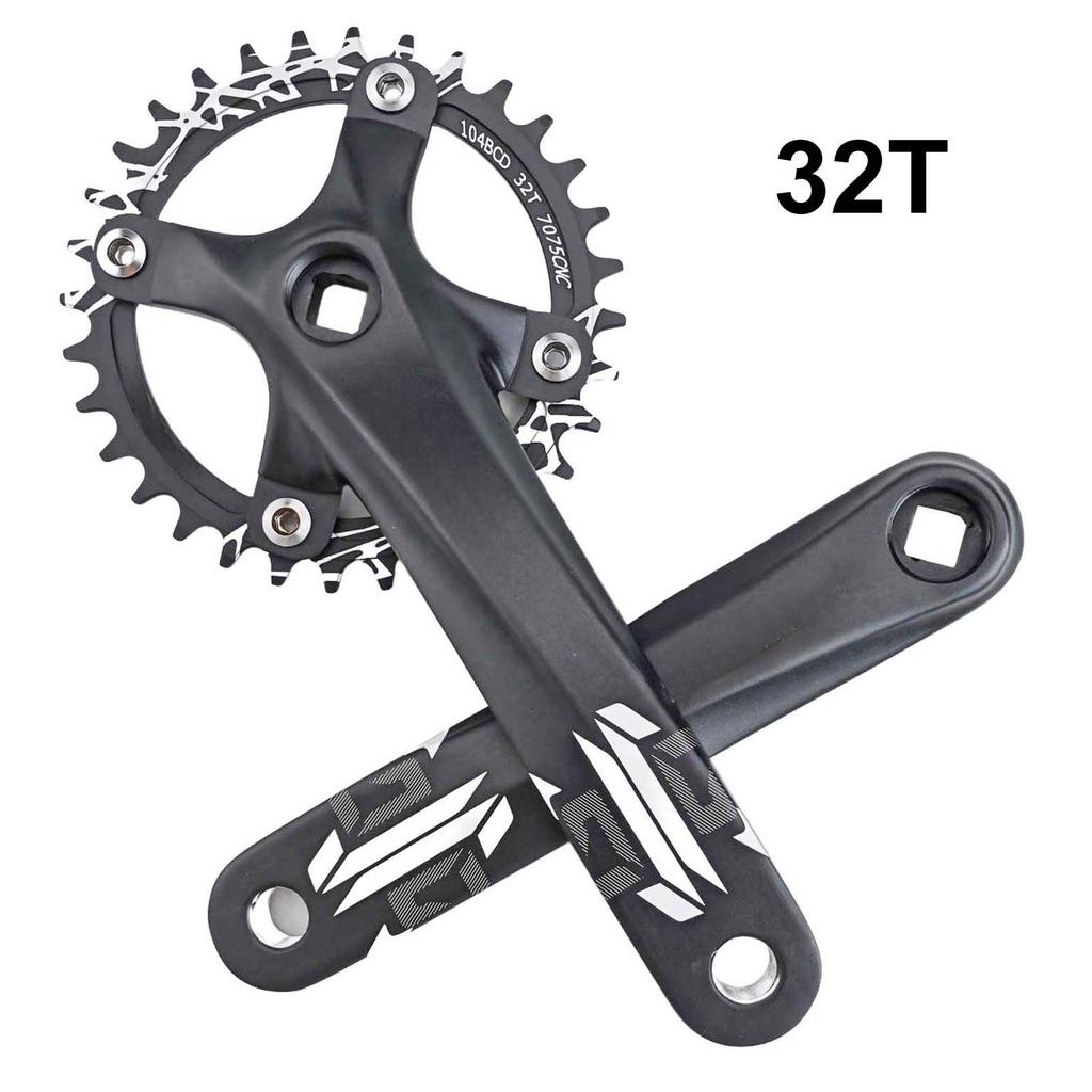 For Mountain Bikes 104BCD Chainring For Single Speed Mountain Bikes 8 9 10 11 Speed Compatible 32T 34T 36T 38T