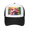 Regenbogen Wasserfall ARTchitektur Baseballkappe Strand Symbol Sonne Für Damen 2025 Herren