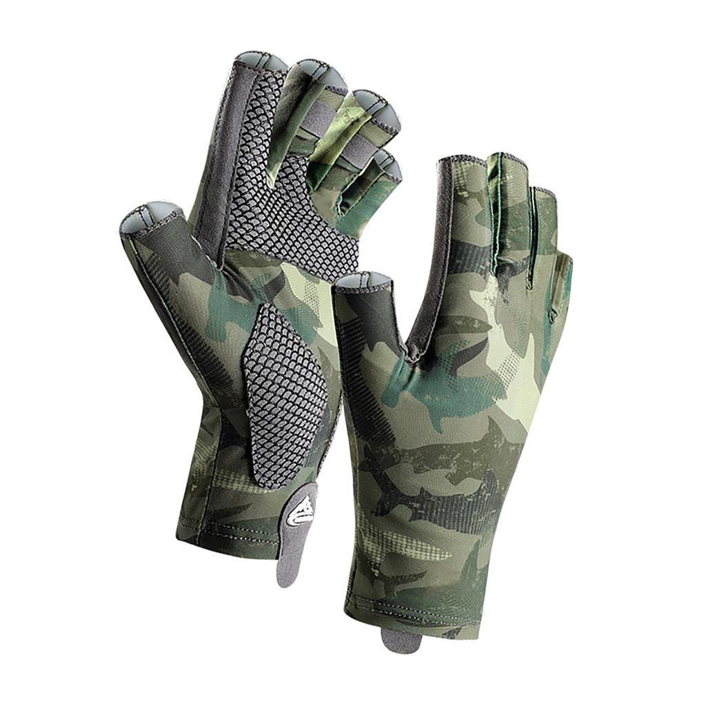 Fishing Gloves Fishing Equipment Breathable Fingerless Fishing Gloves Motorcycle Gloves Climbing Hiking Cycling Gloves