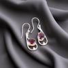 Amethyst Gemstone 925 Sterling Silver Jewelry Handmade Drop/Dangle Earrings1.60" EE-49-7