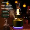 USB Time Lamp & Humidifier: LED Seven-Color Night Light, Creative Handheld Atmosphere Light for Outdoors