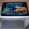 Playful Camper Car Printed Floor Mat for Living Room and Bedroom Anti-Slip Carpet Cozy Welcome Rug Home Decor Festivals Gifts