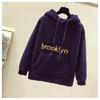 Women's Casual Pullover Fleece Sweatshirt Loose Thick with Pocket Fashion