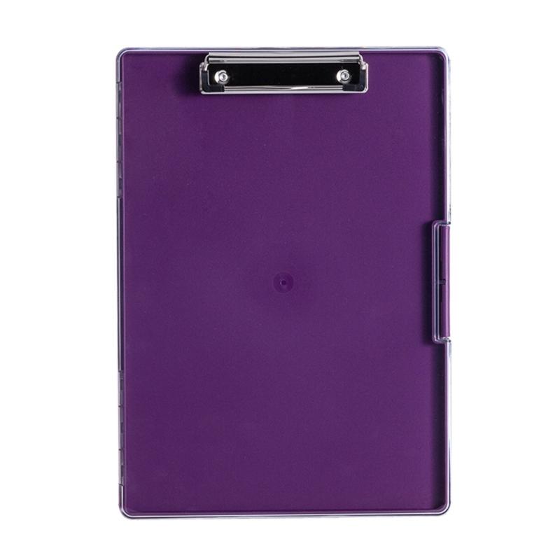 Clipboard with Double Layer File Case Portable Document Organiser Water Resistant File Storage Case for Office School