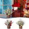 Small Christmas Tree Christmas Ornaments Tabletop Tree For Christmas Decorations Home Room Ornaments Party Supplies