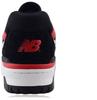 New Balance 550 Sneakers In Sea Salt Color with Red and Black
