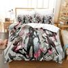 New 3D Print Anime Game FINAL FANTASY XIII-2 Bedding Set Boys Girls Twin Queen King Size Duvet Cover Pillowcase Bed Boys Adult