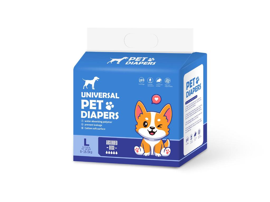 Disposable Breathable Dog Diapers: Absorbent Pet Menstrual and Urine Pads