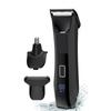 Body Hair Trimmer for Men 3-In-1 Pubic/Nose Hair Trimmer Foil Shaver Kit with LED Light 7200RPM