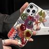 2D Print Beaded Fruit Starfish Pattern Phone Case For iPhone 17 16 Pro 16E 15 14 13 12 11 Pro Max 17 Air X XR XS 7 8 Plus Cover