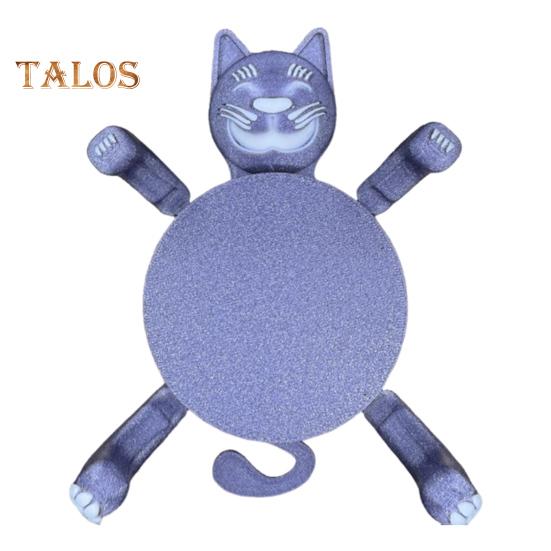 

Подставки под стаканы с котами в виде 3D-принтера, термостойкие, водонепроницаемые, защита столешницы, забавные, креативные подставки в форме животных, подставка под чашку фиолетовый