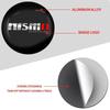 4Pcs Aluminum Metal Emblem Car Wheel Center Hub Caps Sticker Badge For Nissan Nismo 350Z 370Z GTR Patrol Juke X-Trail Qashqai