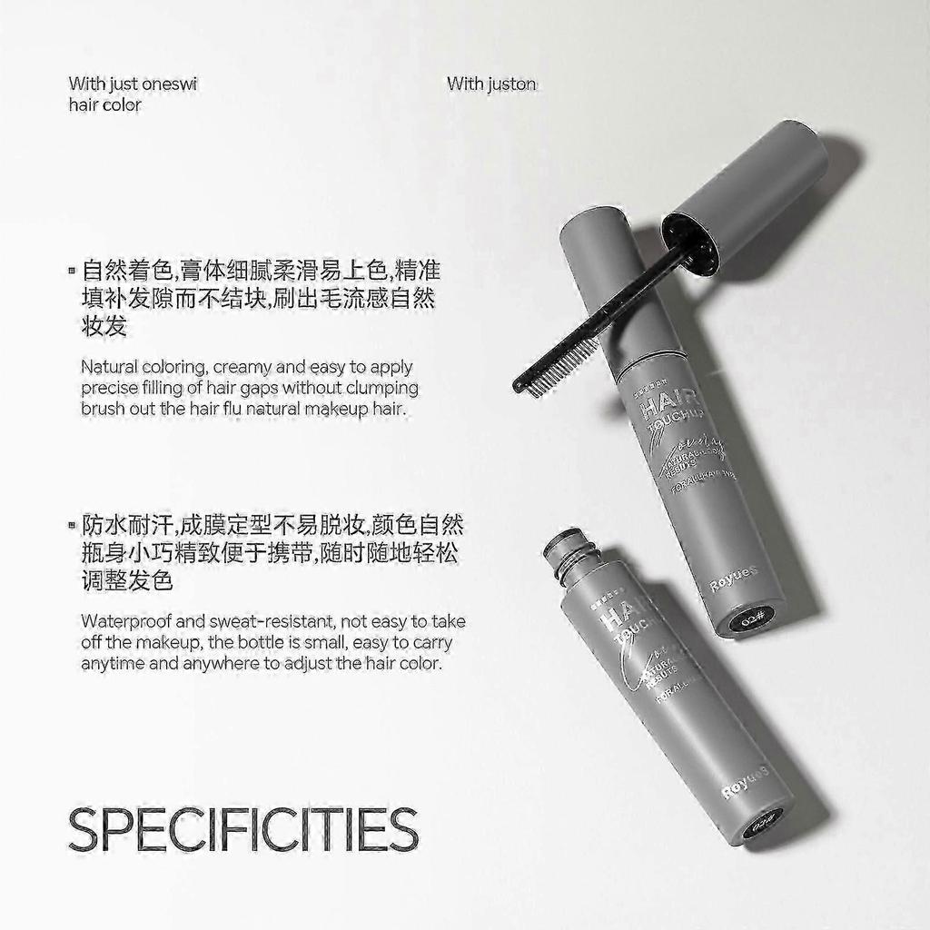Waterproof Hair Root Touch-Up Stick with Precision Tip for Women
