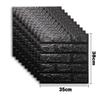 10pcs Self Adhesive Decor 3D Foam Wall Stickers Pane Room Waterproof Peel and Stick Brick Wallpaper for Interior Decoration