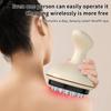 Electric Lymphatic Drainage Brush Heated Meridian Massage Device Lightweight Portable Massager For Personal Care And Body Wellness