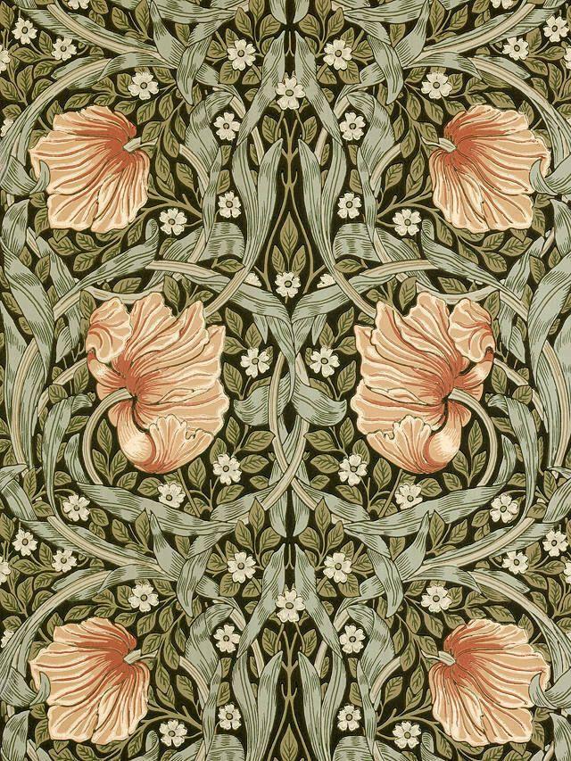 William Morris Inspired Floral Garden Rug