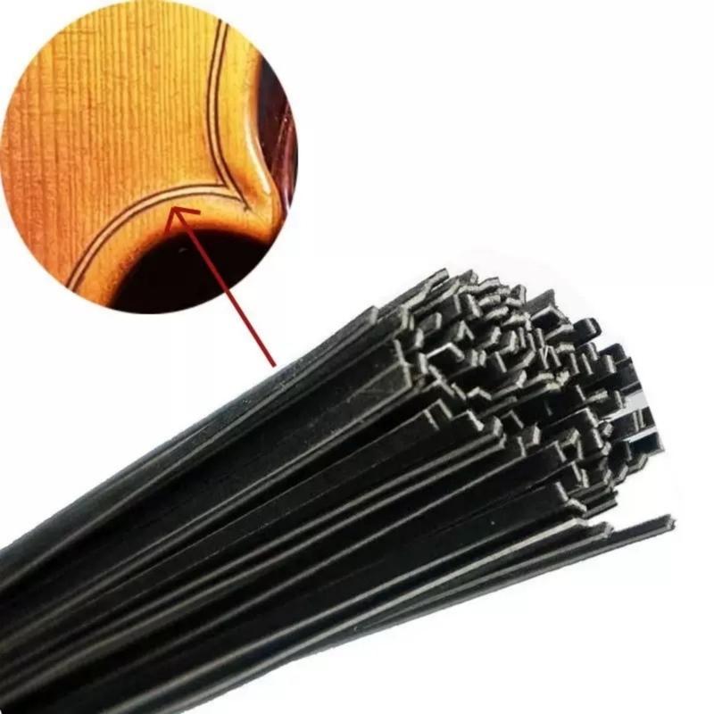 10Pcs Professional Maple Violin Cello Inlay Strips Guitar Binding Purfling Inlay Maple Wood Violin Purfling Strips
