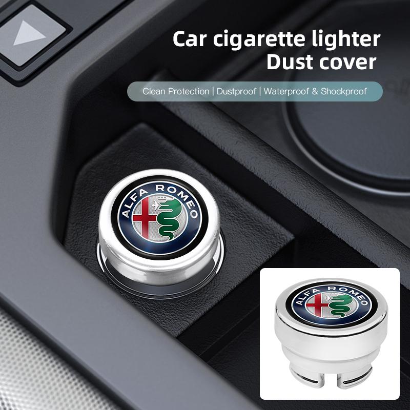 2026 Horký uzávěr zapalovače cigaret pro auto Alfa Romeo Kryt zapalovače odolný proti prachu Příslušenství pro Alfa Romeo 4C 159 166 Spider Giulia G