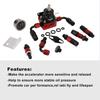 OSIAS New 100xkPA 160PSI Aluminum Adjustable Autos Fuel Pressure Regulator With Gauge+AN6 Fuel Line Hose+Fittings End Kit