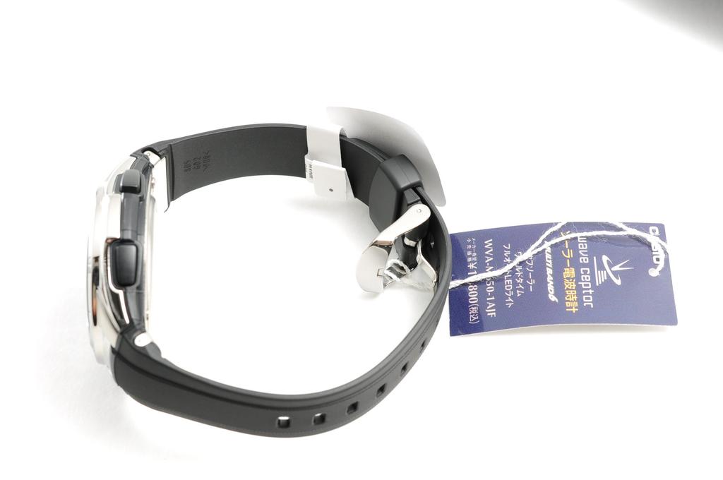 CASIO WAVE CEPTOR WVA-M650-1AJF Analog Digital Solar Atomic Radio Men Watch NEW