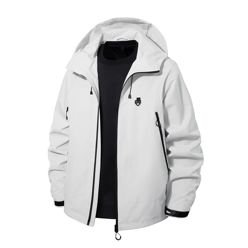 Single Jacket, Submachine Jacket, Fashionable Sports and Leisure Outdoor Warm, Windproof and Waterproof Jacket