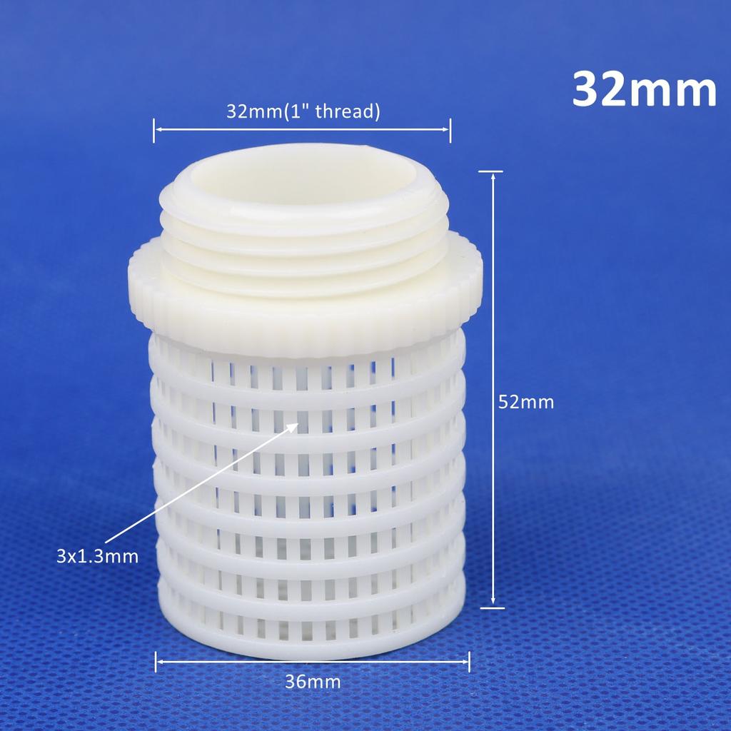 20~75mm ABS Plastic Filter Garden Irrigation Water Pipe Aquarium Water Tank Filter Water Pump Filter Fittings