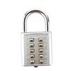 Outdoor Travel Security Lock Zinc Alloy 10 Button Blind Push Button 10 Button combination lock Combination Padlock