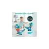 Tokidaring Musical Dino Toy: Crawling & Walking Green Dinosaur for Boys, Automatic Movement, Obstacle Avoidance, LED Lights, Safe ABS, Gift for 3+