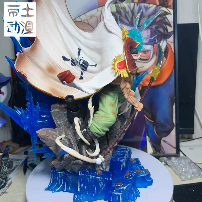 One Piece Figures Model 40Cm Lx Edward Newgate Action Figure Gk Statue White Beard Figure Peripheral Toys Pvc Collectible Dolls
