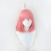 cosplay wig from in short to perfect for disguise 3 bonus and a memo pad Heat-resistant "Second Castle" pink, long, 35cm, + items net, hairpins,