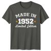 Gemaakt In 1952 Unisex T-shirt 74e Verjaardagscadeau Beperkte Editie
